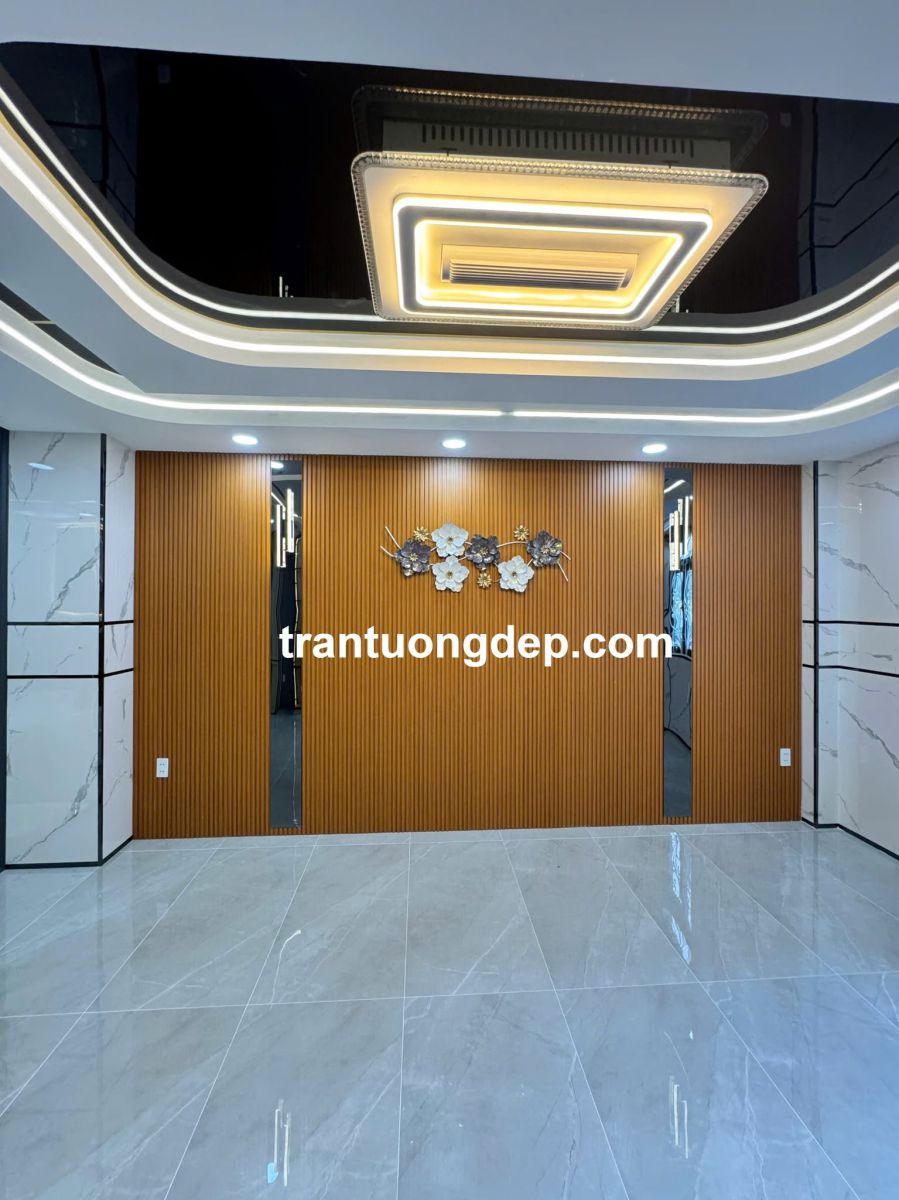 thi công ốp tường pvc giả đá đẹp hcm