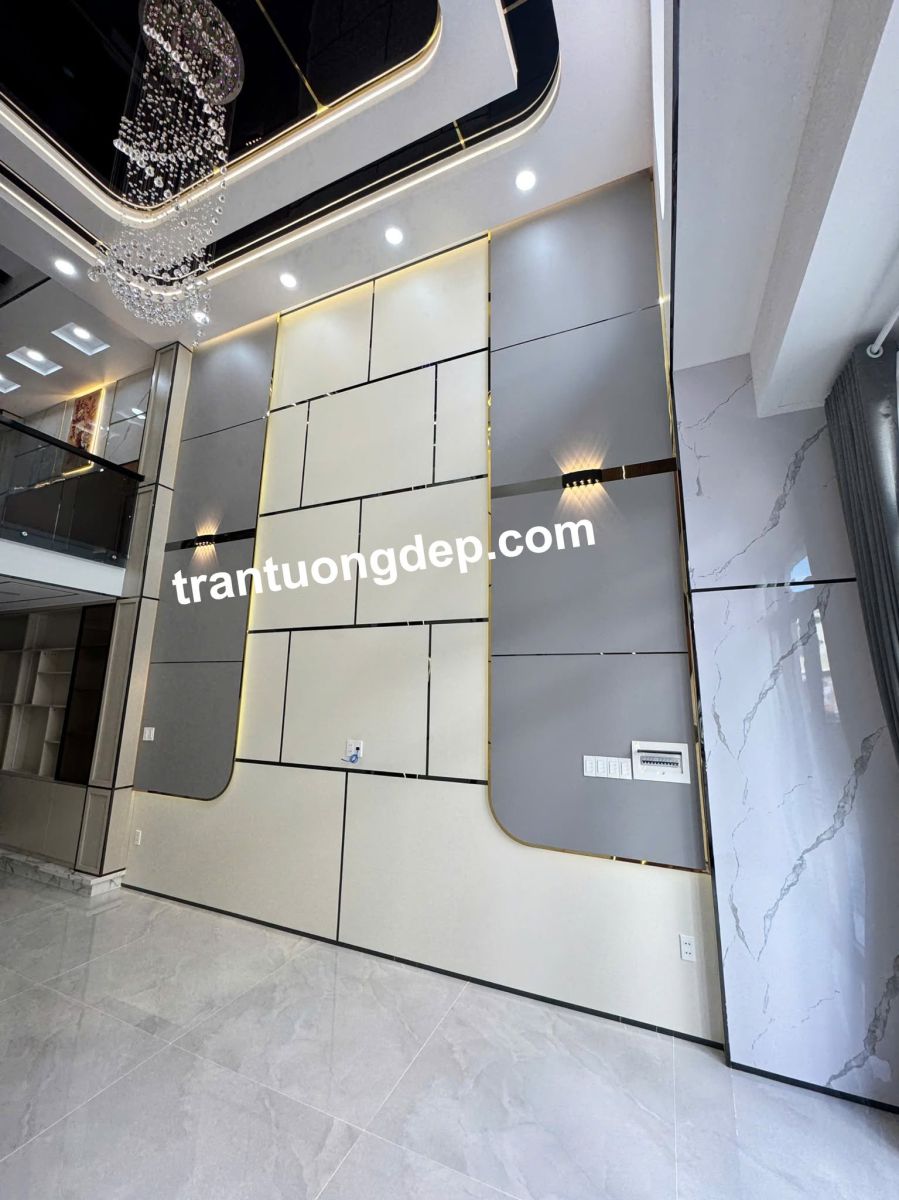thi công ốp tường pvc giả đá đẹp hcm