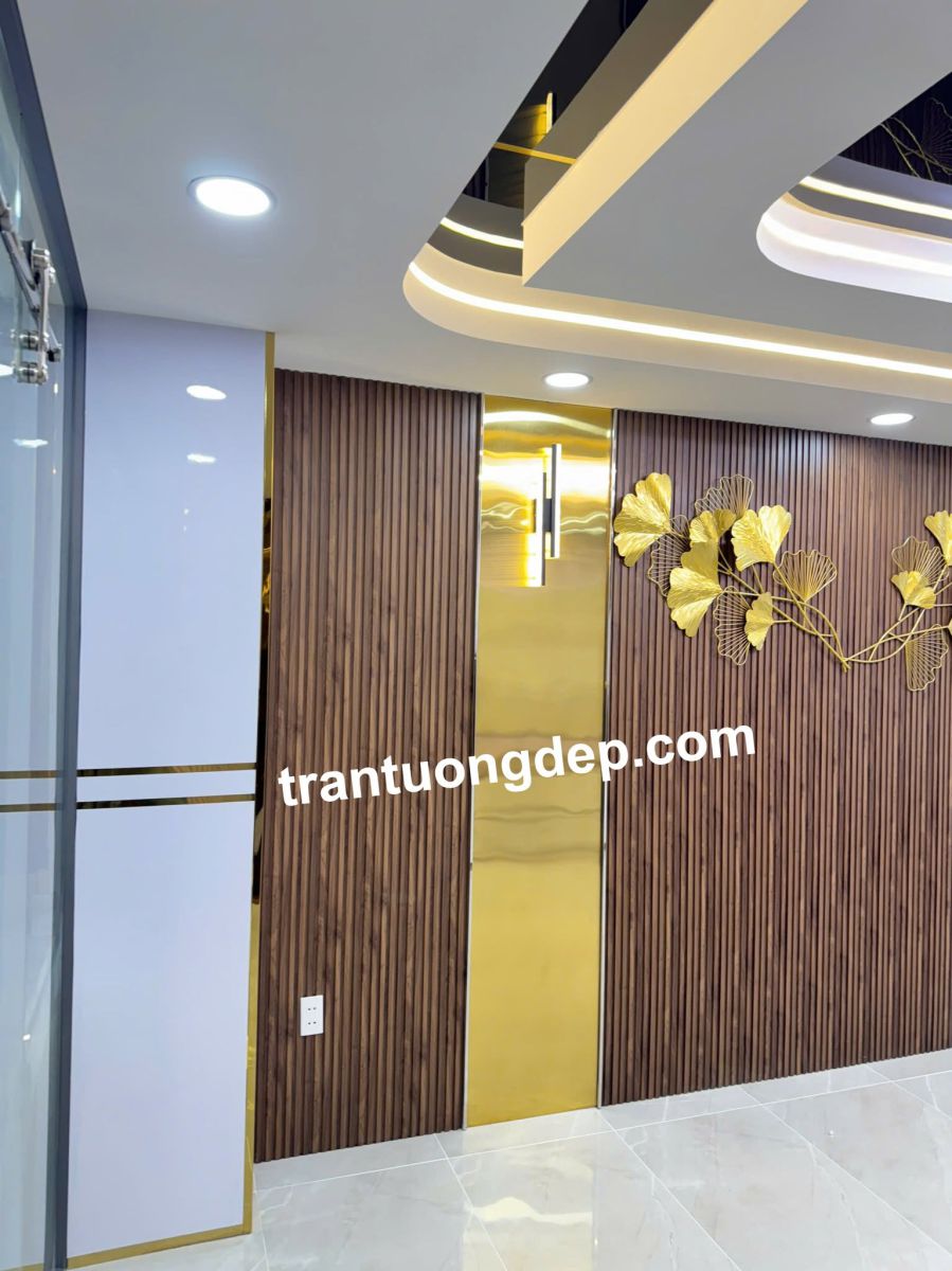 thi công ốp tường pvc giả đá đẹp hcm