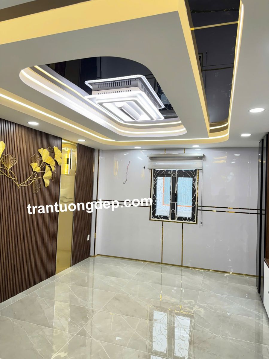 thi công ốp tường pvc giả đá đẹp hcm