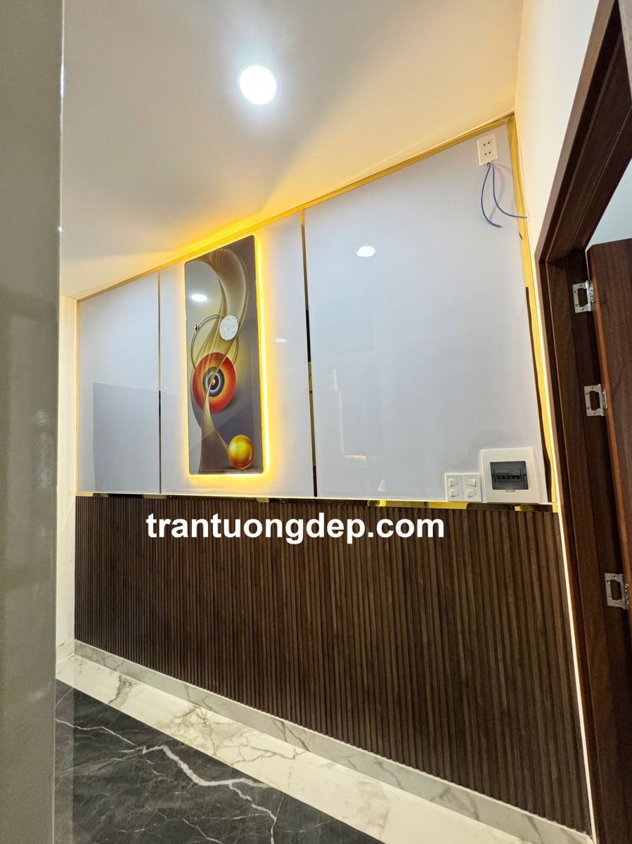 thi công ốp tường pvc giả đá đẹp hcm