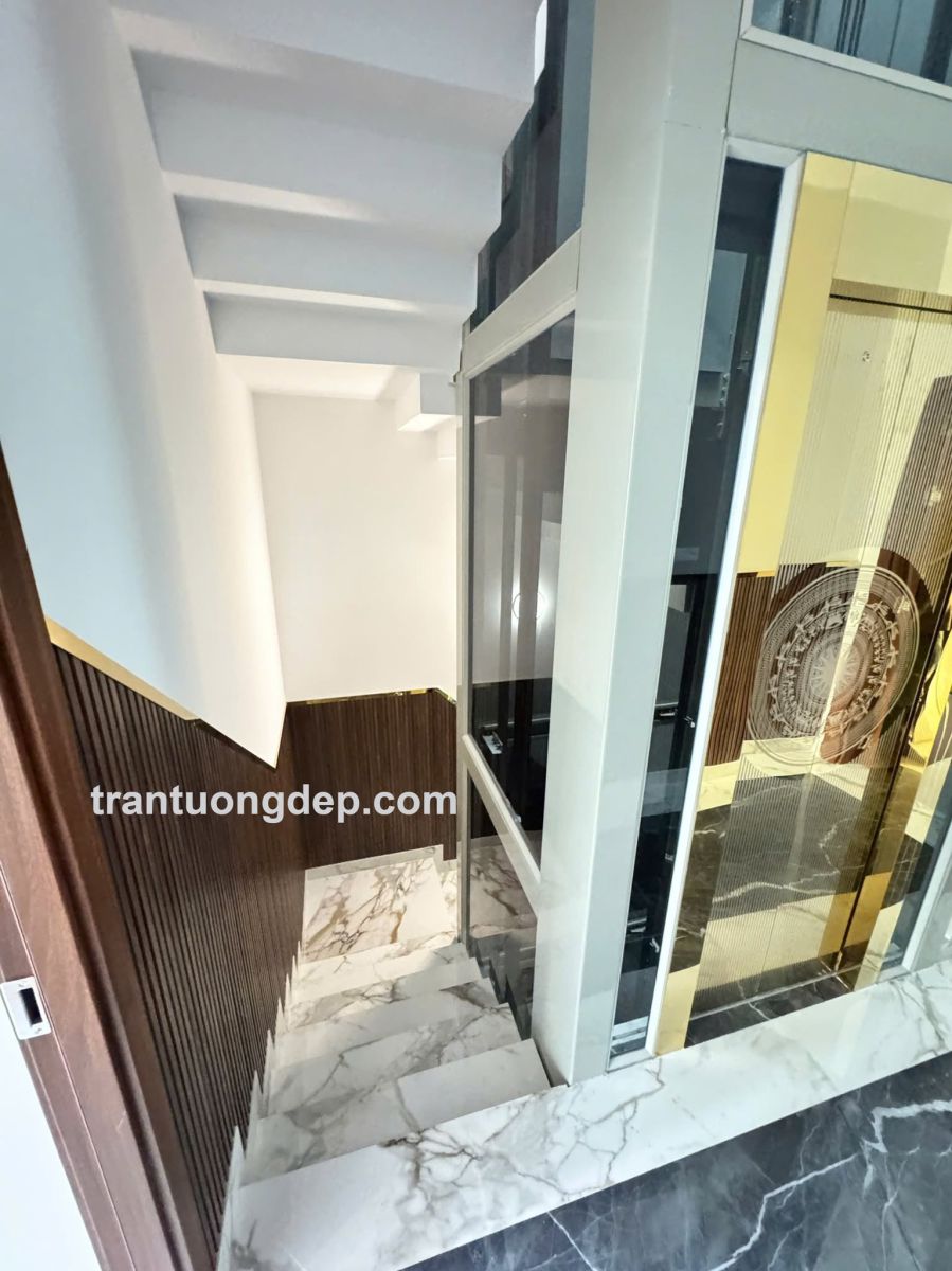 thi công ốp tường pvc giả đá đẹp hcm