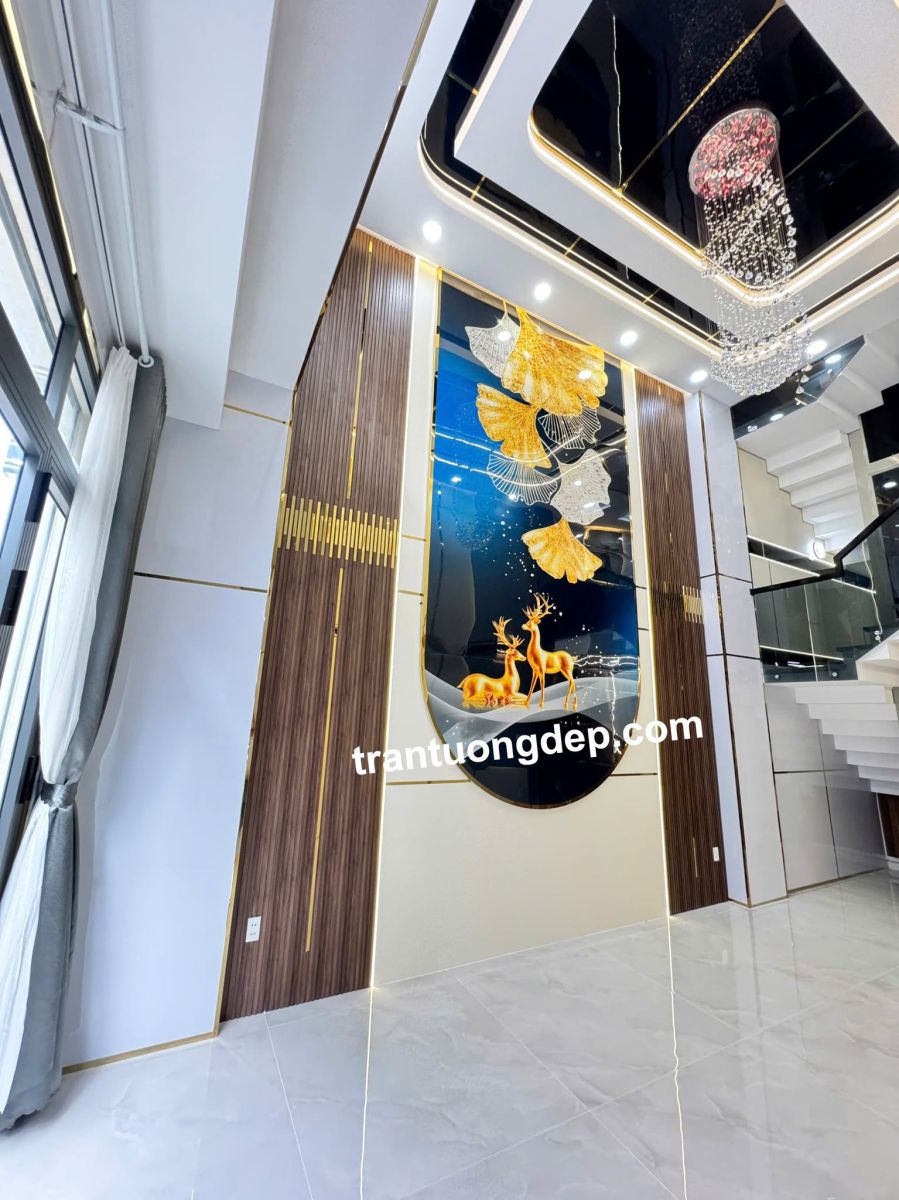 thi công ốp tường pvc giả đá đẹp hcm