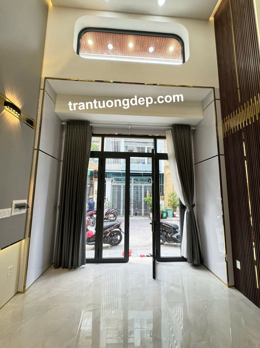 thi công ốp tường pvc giả đá đẹp hcm