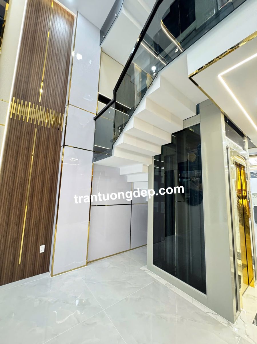 thi công ốp tường pvc giả đá đẹp hcm