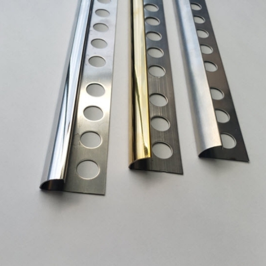 NẸP INOX ỐP CẠNH GẠCH BO TRÒN VG