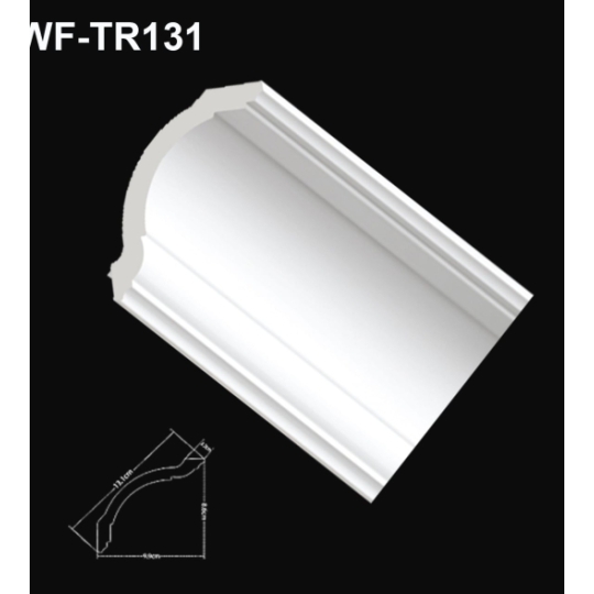 Phào Đầu Trần 131mm WF-TR131