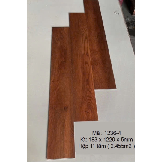 Sàn Nhựa Hèm Khóa 5mm form sẵn