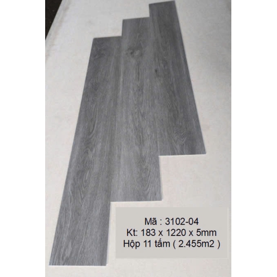 Sàn Nhựa Hèm Khóa 5mm form sẵn