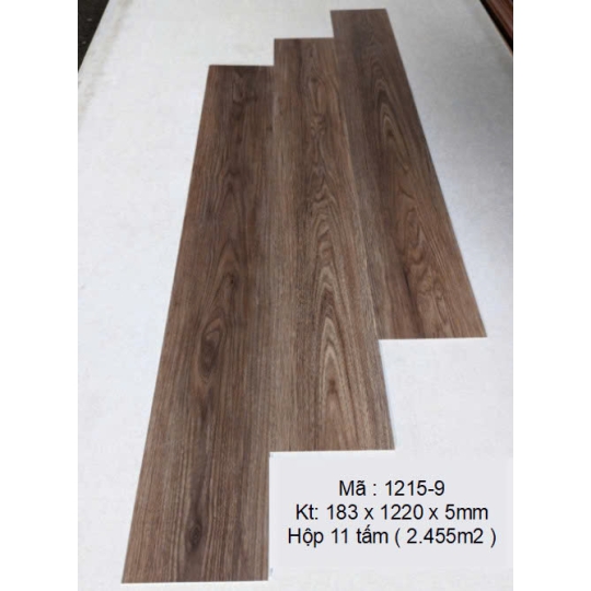 Sàn Nhựa Hèm Khóa 5mm form sẵn