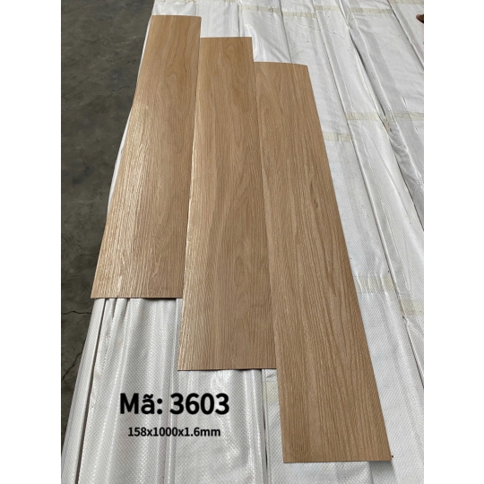 Sàn Nhựa Giả Gỗ keo dán sẵn 1.6mm