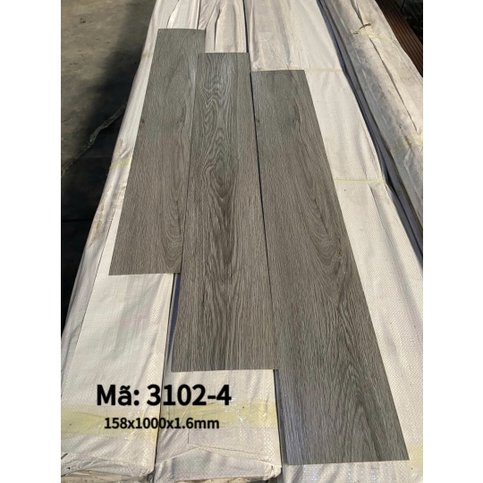 Sàn Nhựa Giả Gỗ keo dán sẵn 1.6mm