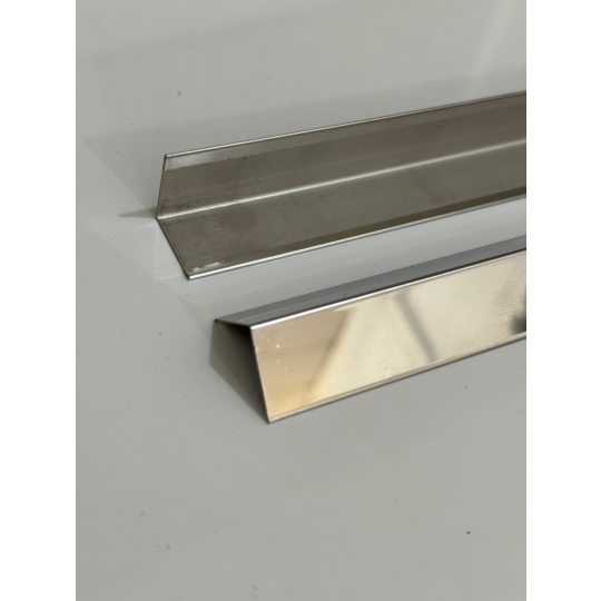 V 15MM INOX GẤP MÉP