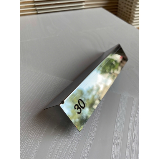 V 30MM INOX ỐP CẠNH