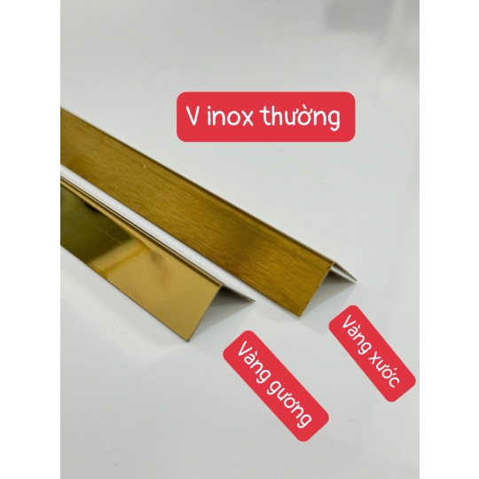 V 15MM INOX ỐP CẠNH