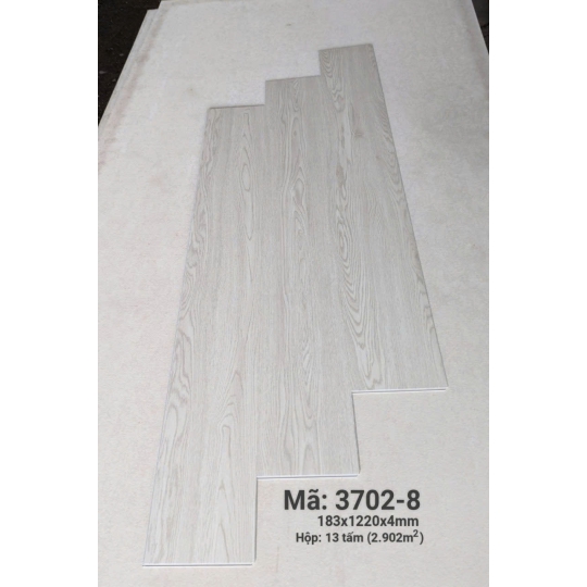 Sàn Nhựa Hèm Khóa 4mm 3702-8