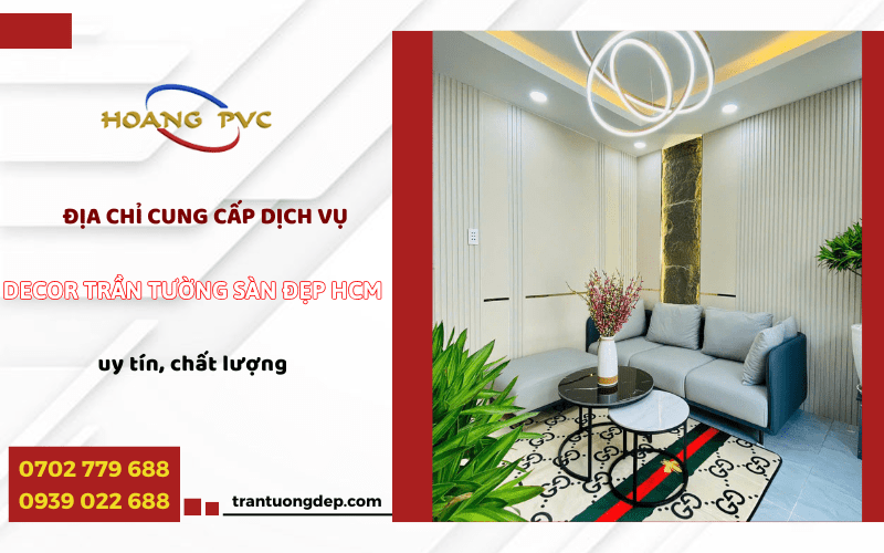 decor trần tường sàn đẹp HCM