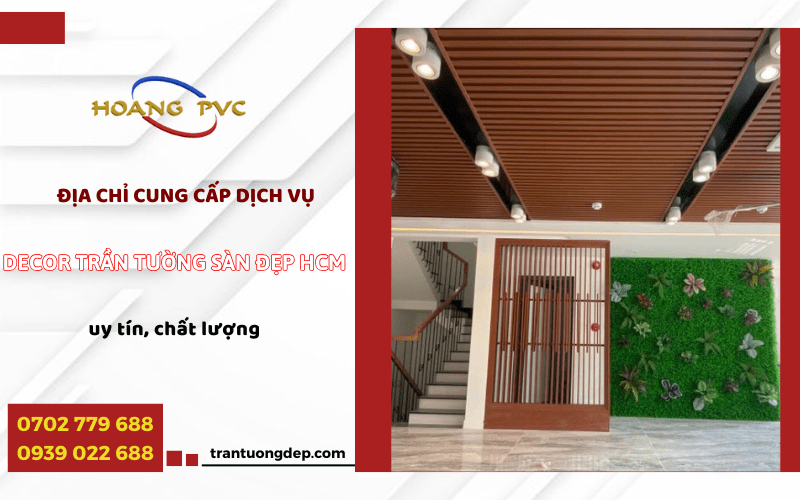 decor trần tường sàn đẹp HCM