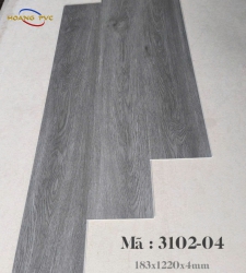 Sàn Nhựa Hèm Khóa 4mm 3102-04