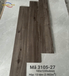 Sàn Nhựa Hèm Khóa 4mm 3105-27
