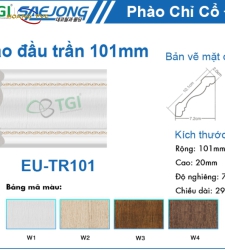 Phào Đầu Trần 80mm EU-TR101