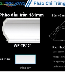 Phào Đầu Trần 131mm WF-TR131