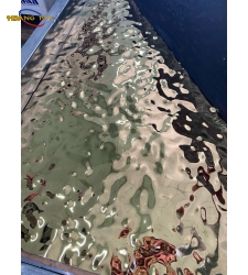 TẤM INOX SÓNG NƯỚC LỚN